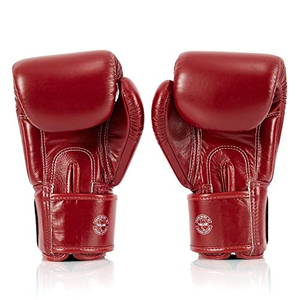 Nouveauté Gants de boxe et de MMA Fairtex One en cuir de vache véritable avec poignées pour l'entraînement au sparring Gants de frappe en cuir PU - Product Image 4
