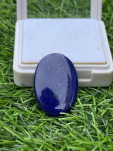 Piedra preciosa de lapislázuli azul Natural de alta calidad AAA +, tamaño personalizado, forma Ovalada para fabricación de joyas DIY, piedras preciosas sueltas - Product Image 3