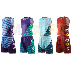 MAXFIT ENTREPRISES Uniforme de basket-ball personnalisé Vêtements de sport confortables Logo imprimé Dernier style Prix d'usine Services OEM - Product Image 3