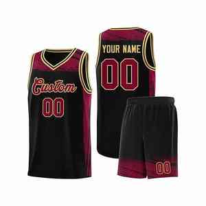 Conjunto de uniforme de baloncesto de verano personalizable para hombre, camiseta de entrenamiento deportivo transpirable, estampado de logotipo, opciones de talla grande para la universidad - Product Image 1