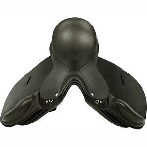 Nuevo 2025, sillines de equitación de cuero de vaca de colores negros de diseño único de alta calidad personalizados - Product Image 3