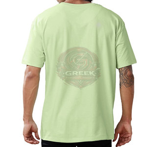 Camiseta Extra Grande de Alta Calidad, Precio Bajo, Personalizada, 100% Algodón, Corte Holgado, Impresa, Secado Rápido, Transpirable, Informal para Hombre - Product Image 2