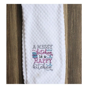 Lush Customizable Exclusive Honeybee Embroidered Comfortable Cotton High Quality Eco-Friendly Quick-Dry Soft Strong Water Towels - Product Image 2