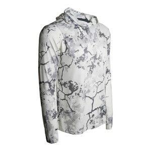 Sweat à capuche de pêche UV à impression intégrale avec logo personnalisé de haute qualité, séchage rapide, respirant, vêtements de pêche unisexe à manches longues, grandes tailles - Product Image 3