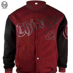 Chaqueta Varsity para Hombre, Invierno, Estilo Casual Elegante, Sólida, Recubierta, Transpirable, con Servicio OEM de Alta Calidad, Secado Rápido y Ecológica - Product Image 5