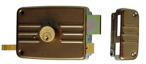 Serratura per Legno Applicare 3m+s Art. 432 E.70 Sx - Product Image 1