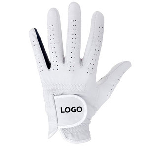 Fabricant pakistanais de gants de golf personnalisés en peau de mouton brodés avec logo Service OEM Météo pour hommes Gants de golf de qualité supérieure - Product Image 4