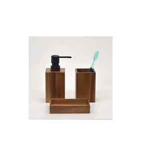 Accesorios de baño de madera de Acacia, conjunto de accesorios de baño de tamaño personalizado, precio barato y uso hecho a mano - Product Image 5