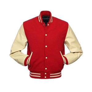 เสื้อแจ็คเก็ตวาร์ซิตี้ผู้ชายแบบสั่งทำพิเศษ FINER THREADS ผ้าโพลีเอสเตอร์/คอตตอนผสม ระบายอากาศได้ดี คอตั้ง สวมใส่สบายในฤดูหนาว สไตล์ลำลองแนวสตรีท - Product Image 3