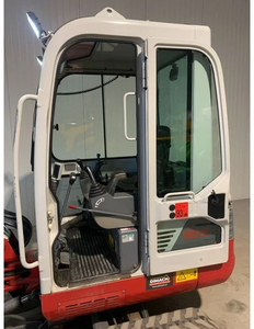 Miniexcavadora TAKEUCHI TB219 de 2 toneladas con cabina cerrada, motor, caja de cambios, bomba y 3 cucharones, aprobada por CE/EPA, lista para trabajos de construcción. - Product Image 5