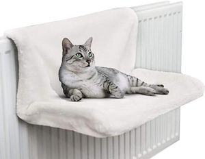 Lit pour chat suspendu personnalisé, confortable, amovible, lavable, lit pour chat, radiateur, lit pour dormir, peluche douce, polaire chaud, hamac pour animaux de compagnie pour chats d'intérieur, chatons - Product Image 6