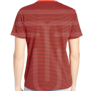 T-shirt décontracté à col rond pour hommes 100% coton Street Wear T-shirt à manches courtes anti-rides de couleur personnalisée à vendre - Product Image 3