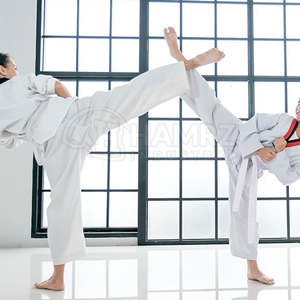 Cinturón de Karate ligero de algodón 100% de alta calidad, secado rápido, características cómodas personalizables para artes marciales, directo de fábrica - Product Image 3