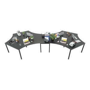 Contemporary 6-branch Rubber Wood Cluster <b>Table</b> by Uconcept HBUC029 - Product Image 2