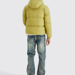 Luxury <b>Puffer</b> <b>Jacket</b> for man Breathable Hooded Winter <b>Light</b> Style High Street Design New Letter OEM Service Wholesale Price - Product Image 2