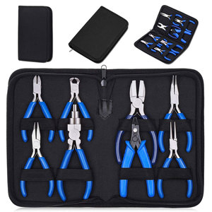 Professional Stainless Steel Jewelry Making Pliers Set for DIY <b>Beading</b> and Wirework <b>Crafts</b> - Product Image 1