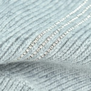 Gorro de punto negro con cubierta de cara suave y bordado, éxito de ventas OEM, jacquard con logotipo personalizado - Product Image 5