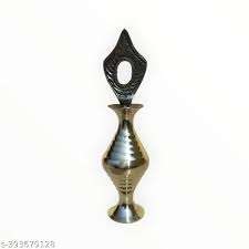 Porta Kohl Surma Dani de Latón Puro al por Mayor, Regalo Islámico de Lujo para Polvo Delineador de Ojos Árabe, Decoración Cosmética, Polvo Surma - Product Image 3