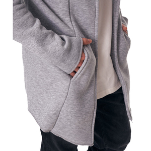 Sudadera con Capucha Personalizada al por Mayor, Sudadera Informal Holgada de Gran Peso, Sudadera de Forro Polar de Alta Calidad con Hombros Caídos para Hombre - Product Image 3