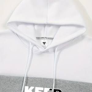 Multicolor <b>Hoodie</b> Men's Light Casual Versatile Fashion Customizable Hoodies 100% <b>Polyester</b> Hoodies Thermal - Product Image 3