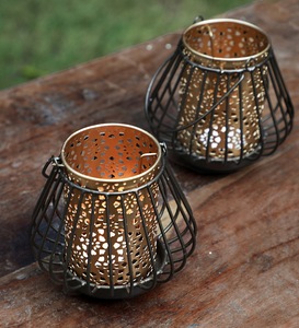 Soporte Votivo de Metal para Vela, Soporte Votivo para Vela, Diseño de Hierro PARA EL Hogar y La Decoración, Metal Nuevo - Product Image 2