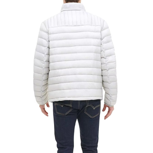 Winter Season Breathable High Quality Light <b>Weight</b> <b>Stand</b> Collar Front Logo Puffer Men Jackets Best Selling New Arrival - Product Image 4