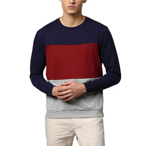 Vente directe usine – Sweat-shirt d'hiver pour homme, uni, avec logo personnalisé imprimé, coupe classique, 100 % coton molletonné, anti-plis et coupe-vent - Product Image 1