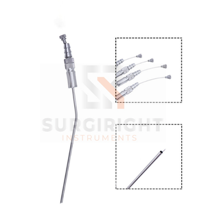 ชุดเครื่องมือสำหรับผ่าตัดทางทันตกรรมท่อดูดสเตนเลสสตีลสำหรับใส่รากฟัน - Product Image 2