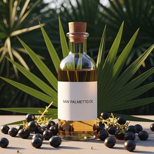 Aceite esencial puro de Saw Palmetto para el crecimiento del cabello, bloqueador de DHT, extracto de plantas naturales, venta al por mayor, proveedor a granel - Product Image 2