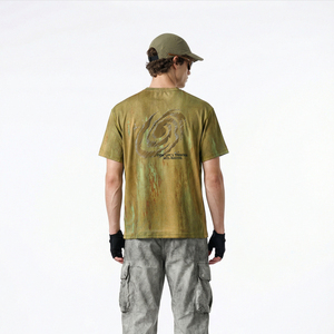 Camisetas de Cuello Redondo con Estampado Completo para Hombre, de Secado Rápido, Unisex, Estilo Urbano, Manga Corta, Talla Grande - Product Image 2