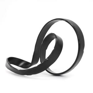 Finntack langue cravate caoutchouc noir cheval aide à la formation Durable Flexible confortable cheval équipement décor à la maison - Product Image 3