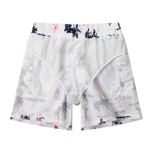 Super élégant hommes vêtements de plage maillot de bain solide toile tricoté séchage rapide respirant taille élastique conseil Shorts 2024 nouveau - Product Image 5
