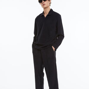 Akestán-chándal con logo personalizado de fábrica para hombre, conjunto de ropa deportiva de algodón de marca privada, chándales de lana de alta calidad - Product Image 1