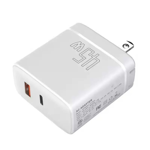 Cargador de Pared con Enchufe Europeo, 45W PD QC2.0, USB-A Tipo-C, Certificado ETL/CE, Cargador Rápido para Teléfono Inteligente, Uso Diario - Product Image 3