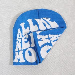 Reversible <b>Streetwear</b> <b>Beanie</b> Jacquard Knit Skull Cap, Y2K Graphic Design OEM Factory Manufacturer. - Product Image 5