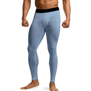 Pantalones de Compresión Deportivos para Hombre, Leggings de Gimnasio, Pantalones de Compresión para Ejercicio, Leggings de Entrenamiento de Alta Elasticidad - Product Image 2