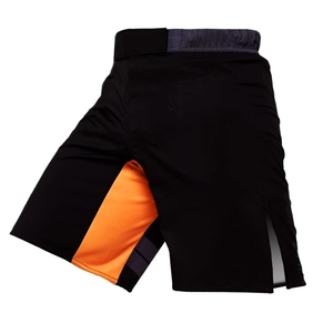 Short MMA imprimé graphique à panneau latéral personnalisé pour hommes, short MMA à fermeture velcro pour l'entraînement en vente - Product Image 5