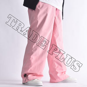 Pantalones de esquí/snowboard holgados personalizados unisex transpirables de talla grande con estampado, múltiples bolsillos, estilo hip hop, con cremallera, cortavientos para exteriores - Product Image 4