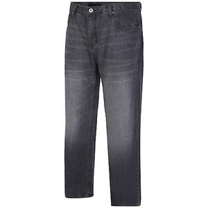 Artículos de Moda 2025 Jeans de Hombre de Talla Grande Transpirables de Cintura Media Rectos de Alta Calidad con Rayas Laterales Cosidas - Product Image 2