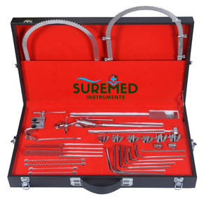 Ensemble de rétracteurs laparotomiques, instruments en acier inoxydable de précision conçus pour l'accès chirurgical, rétracteur abdominal auto-retenant - Product Image 5