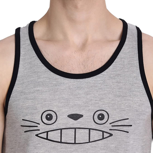 OEM Servicio Fitness Wear Color personalizado transpirable camiseta sin mangas 100% algodón tela sin mangas precio al por mayor hombres camiseta sin mangas - Product Image 6