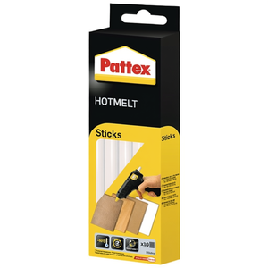 200mm Long 11.3mm Dia 200g 10 Pieces Pattex Hot Melt <b>Glue</b> Sticks - Product Image 3