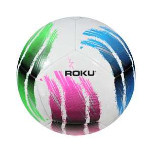 High Quality Customizable Adult Training Soccer <b>Ball</b> Durable PU and Leather Material OEM ODM Printed Logo - Product Image 1