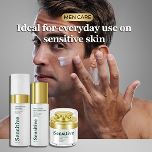 Soins de la peau pour hommes Marque privée Produit de soin naturel pour la peau sensible Hydratation en profondeur Crème et lotion anti-âge pour le <span class=keywords><strong>visage</strong></span> - Product Image 4