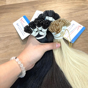 Fournisseur de cheveux naturels lisses à pointes en I, nombreuses couleurs, 100% cheveux humains vietnamiens, extensions de cheveux - Product Image 6