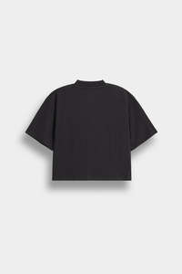 Camiseta Holgada de Algodón Cómodo para Mujer, Fabricada en Pakistán, Color Negro, Talla Grande, Venta al por Mayor, Ropa Lisa de Verano de Alta Calidad - Product Image 5