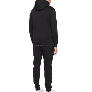 Conjunto Deportivo Informal de Algodón 100% para Hombre, Sudadera con Capucha y Pantalones de Felpa Estampados, Conjunto de Sudadera con Capucha y Pantalones de Moda para Invierno - Product Image 2