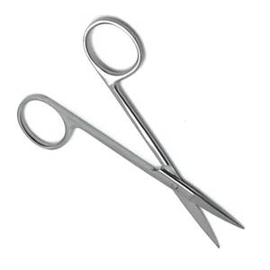 Ciseaux à iris Ciseaux à iris portables en acier inoxydable pour les tâches de coupe médicales et quotidiennes Kit de suture Instruments chirurgicaux - Product Image 3