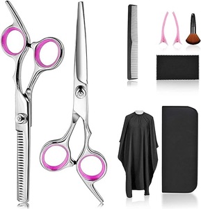 Tijeras profesionales de peluquería extra afiladas para cortar el cabello y tijeras de uso en barberías y salones de belleza fabricadas por Life Care Instr. - Product Image 5