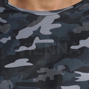 T-shirt en coton et polyester pour homme, sublimation, haute qualité, logo personnalisé, col rond, coupe ample, t-shirt homme blanc, certifié CE, OEM/ODM - Product Image 5